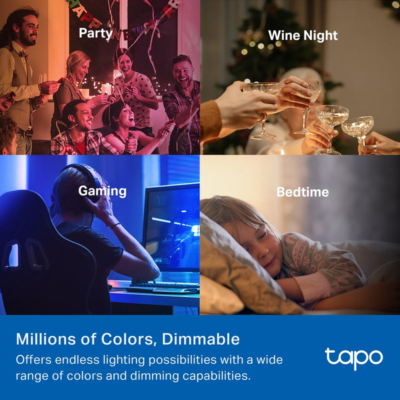 TP-Link  Tapo L430C Smart Wi-Fi Candle Light Bulb, Multicolour