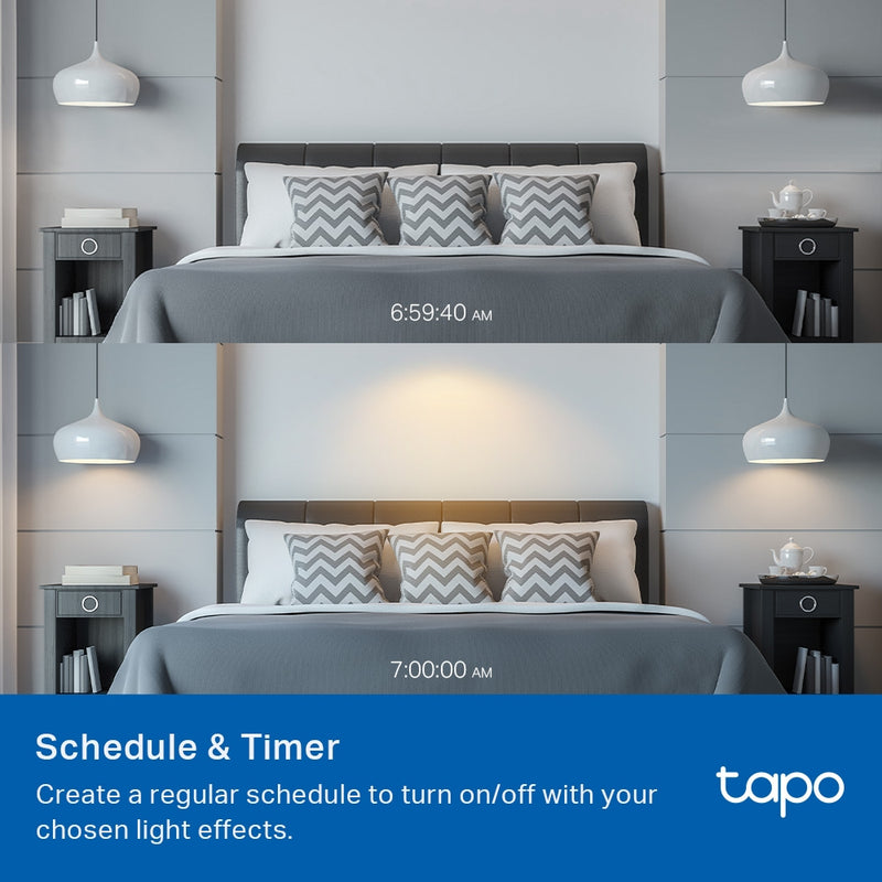 TP-Link Tapo L430P, Smart P45 Light Bulb, Multicolour