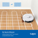 TP-Link Tapo RV30 Max White, 5300Pa Hyper Suction Robot Vacuum & Mop
