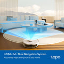 TP-Link Tapo RV30 Max White, 5300Pa Hyper Suction Robot Vacuum & Mop
