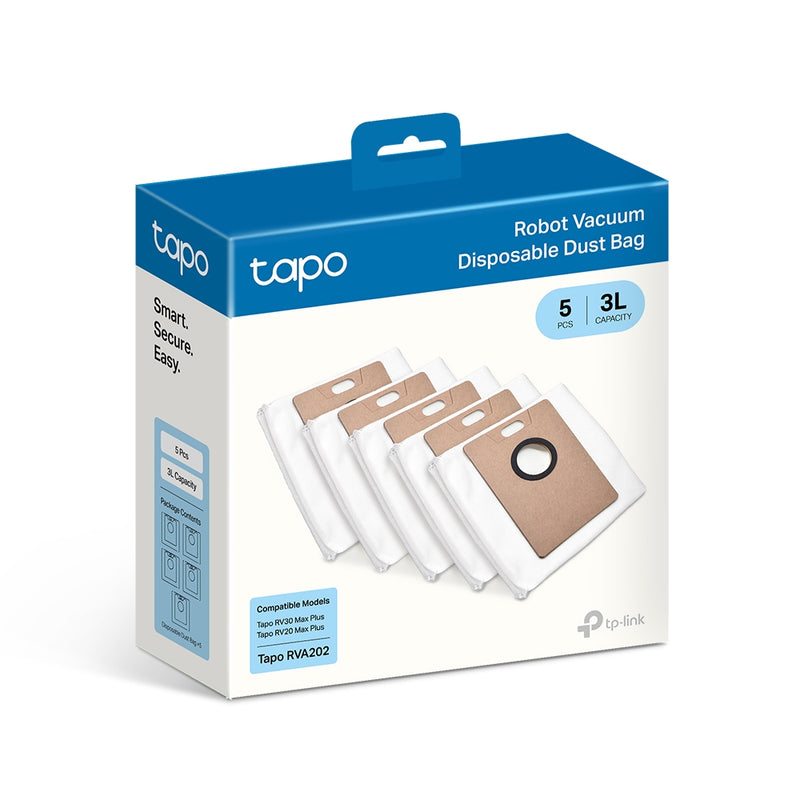 TP-Link Tapo RVA202 Tapo Robot Vacuum Disposable Dust Bag (5 Pcs)