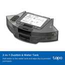 TP-Link Tapo RVA500 Tapo Robot Vacuum  2-in-1 Dustbin & Water Tank