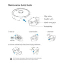 TP-Link Tapo RVA500 Tapo Robot Vacuum  2-in-1 Dustbin & Water Tank