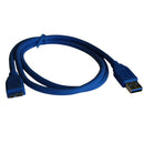 USB 3.0 Certified Cable - USB A Male to Micro-USB B Male, Blue 2m