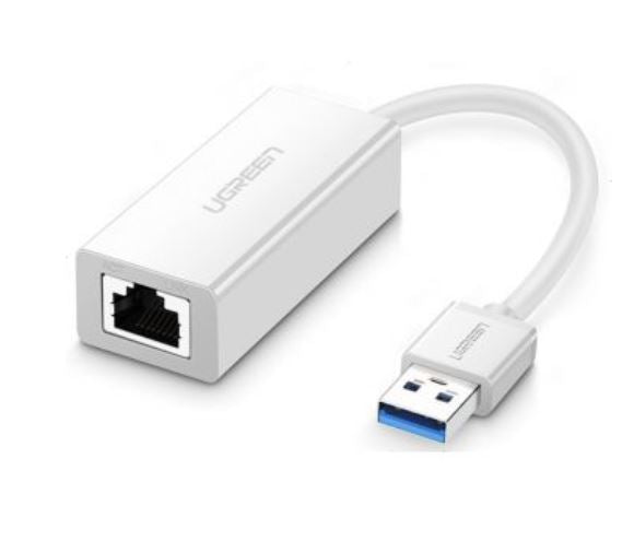 UGREEN USB3.0 Giga Lan Card--ABS case white ABS 10CM