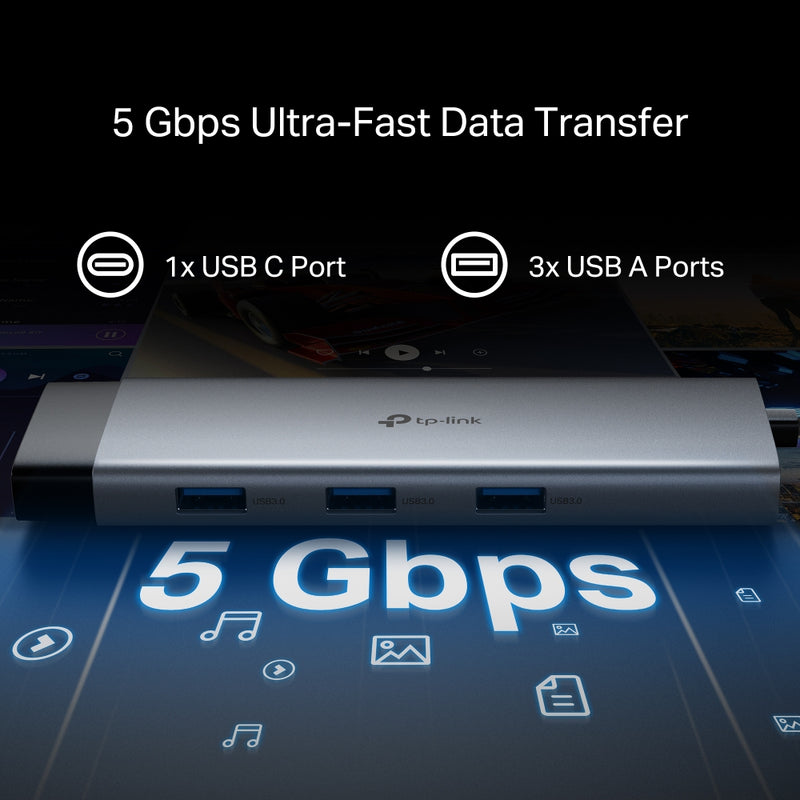 TP-Link UH9120C, USB Type-C 9-Port Hub