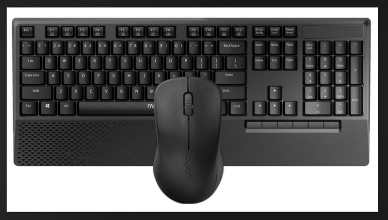 Rapoo X1960 Wireless Keyboard and Mouse Combo