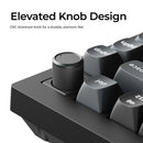 Keychron V1 Ultra 8K Wireless Silk POM Switch BROWN Custom Mechanical Keyboard