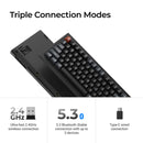 Keychron V1 Ultra 8K Wireless Silk POM Switch RED Custom Mechanical Keyboard