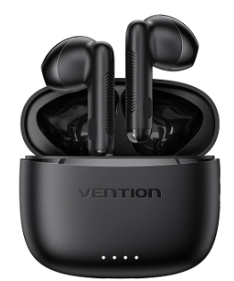 Vention True Wireless Bluetooth Earbuds Elf E06 Black