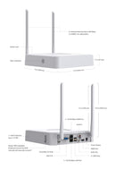 TP-Link VIGI NVR1108H-W, VIGI 8 Channel Wi-Fi Network Video Recorder