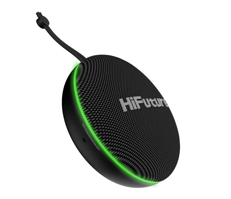 HiFuture Altus Outdoor Bluetooth Speaker 10W, 8 hours Playtime, Black
