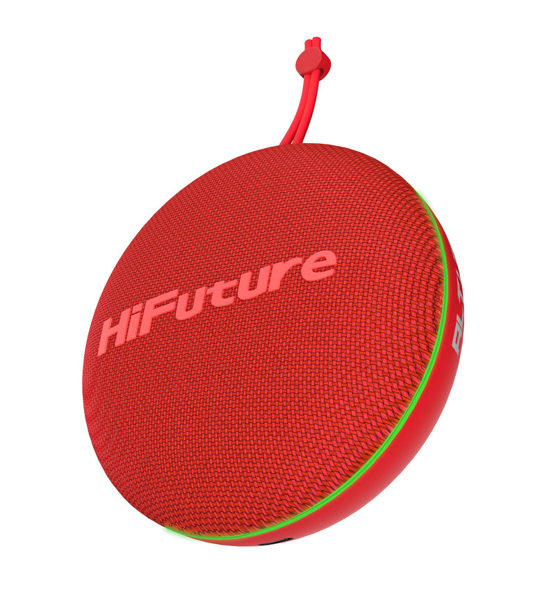 HiFuture Altus Outdoor Bluetooth Speaker 10W, 8 hours Playtime, Red