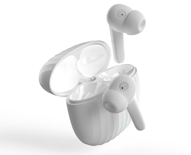 HiFuture SonicBliss Earbuds,  30 hours Play time, White