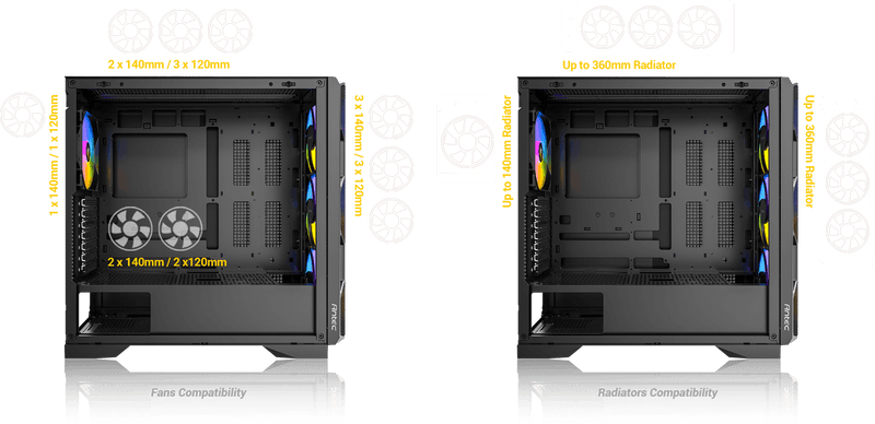 Antec AX1000 ARGB gaming case