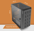 Antec NX200M RGB (includes 3 x fans) Micro-ATX Mini Tower Case