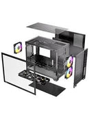 Antec Flux M MicroATX case 3x ARGB fans and 3 PWM fans
