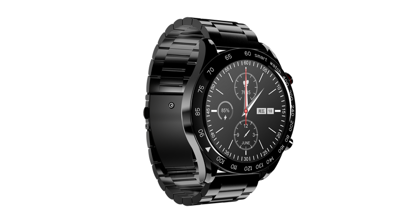 HiFuture FutureGo Pro Stainless smartwatch, 1.32 " FHD full display, Black