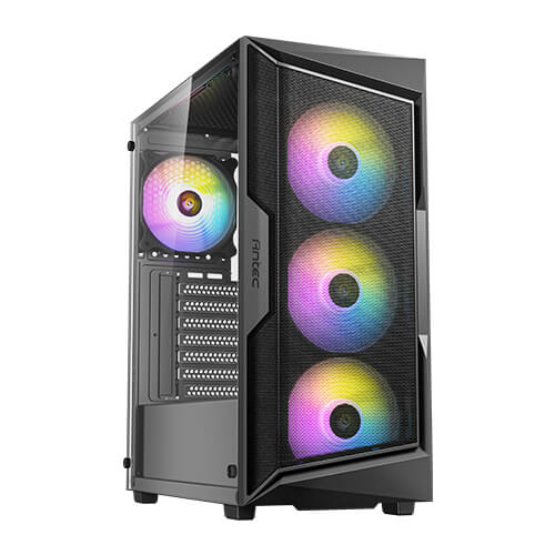 Antec AX61 Elite mid tower gaming case ARGB fan x 4, GPU Length 320mm
