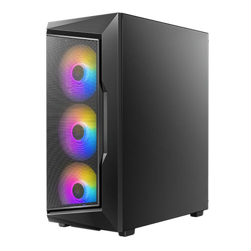 Antec AX61 Elite mid tower gaming case ARGB fan x 4, GPU Length 320mm