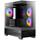 Antec CX500M ARGB  black mid tower gaming case