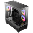 Antec CX500M ARGB  black mid tower gaming case