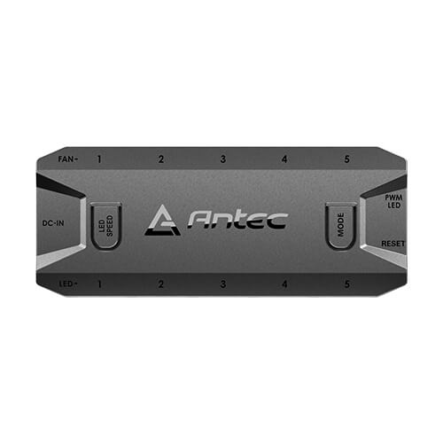 Antec F12 Racing ARGB 120mm PWM case fan 3pack with ARGB/PWM controller