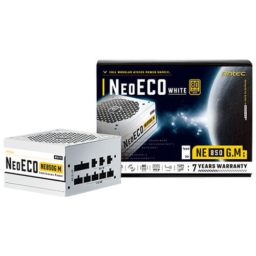 Antec NE850G M White 80+ Gold Full Modular Power supply