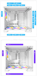 Antec C5 Curve ARGB White mid tower case