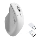 Keychron M6 Wireless Mouse PixArt 3311 (1K Polling Rate) All Silent Micro Switch - White
