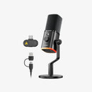 Maono PD100WT Wireless/USB Dynamic Microphone Black