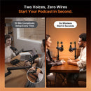 Maono PD200WT Wireless/USB/XLR Dynamic Microphone Black