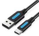Vention USB 2.0 A Male to C Male 3A Cable 3M Black