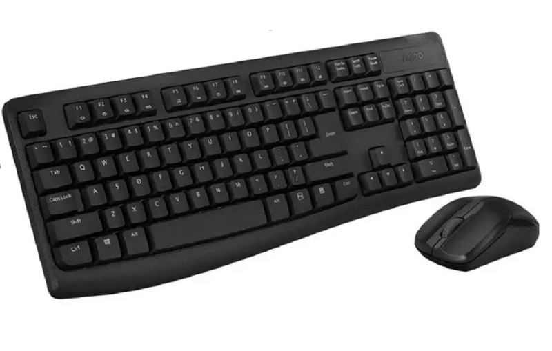 Rapoo X1800PRO wireless multimedia keyboard and mouse black