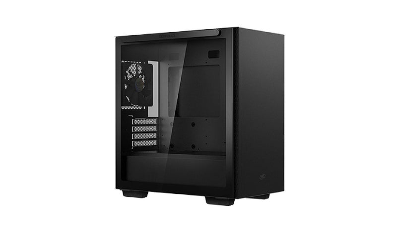 Deepcool MACUBE 110 MATX temper glass. Micro-ATX Case Black.