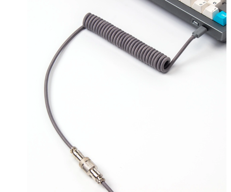 Keychron Coiled Type-C Cable  Black