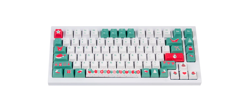 Keychron Keycap Set Christmas Tree PBT Dye-Sub ANSI OEM US Q1 / Q2 / K2 / K6