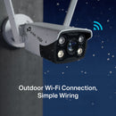 TP-Link VIGI C340-W (4mm) 4MP Outdoor Full-Colour Wi-Fi Bullet Network Camera