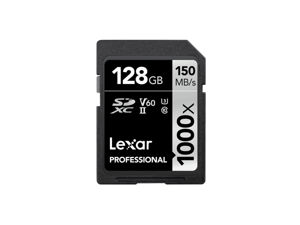 Lexar Professional 1000x SDHC/SDXC UHS-II 128CR