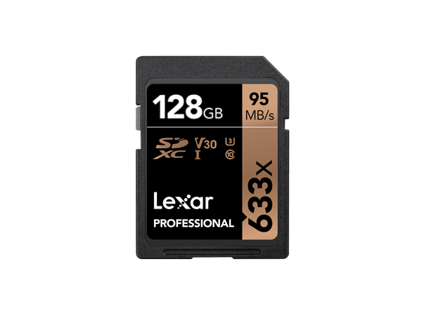 Lexar Professional 633x U1 SDHC / SDXC 128GC