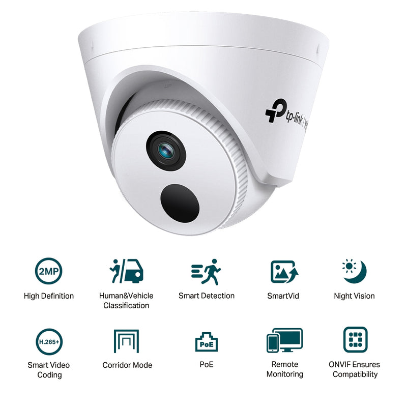 TP-Link VIGI C420I (2.8MM) 2MP IR Turret Network Camera