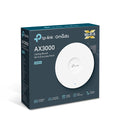 TP-Link AX3000 Ceiling Mount WiFi 6 Access Point by Omada SDN