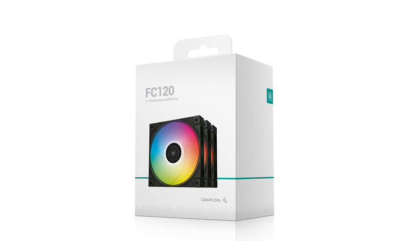 Deepcool FC120 RGB PWM fan 3 pack