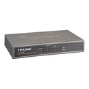 TP-Link 8 Port 10/100M PoE Switch, 8 10/100 RJ45 Ports Including 4 PoE ports, Steel Case