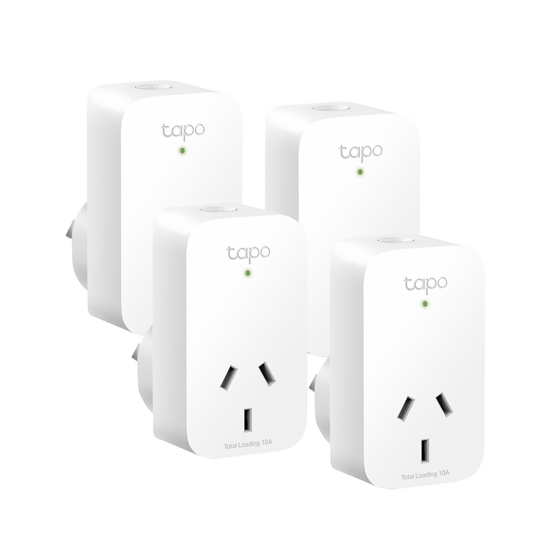 TP-Link Tapo P100, Mini Smart Wi-Fi Socket/plug, 4 Pack