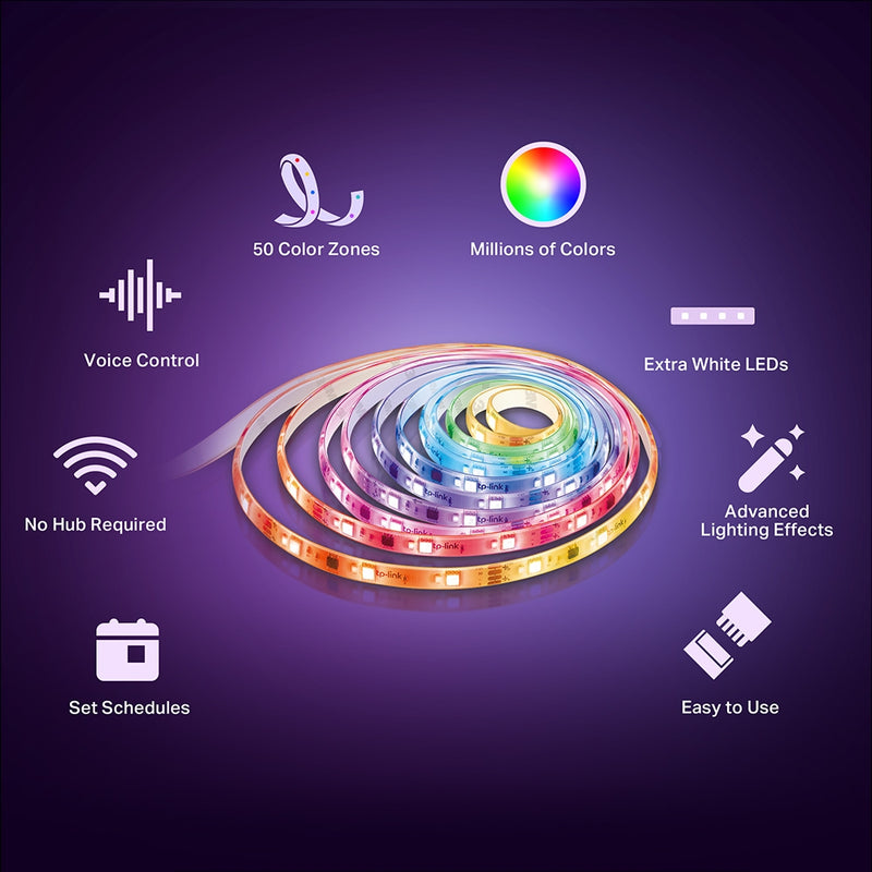 TP LINK Tapo L930-5, Smart Wi-Fi Light Strip, Multicolour, 13watt, 100-240 V, 50/60 Hz