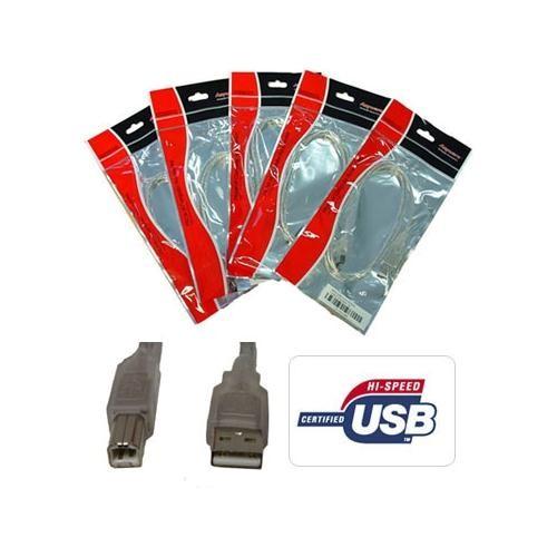USB 2.0 Certified Cable A-B 1m