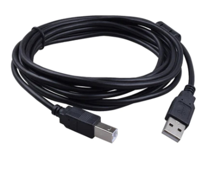 USB 2.0 Cable Type A to Micro-USB B M/M Black printer to USB  - 5m
