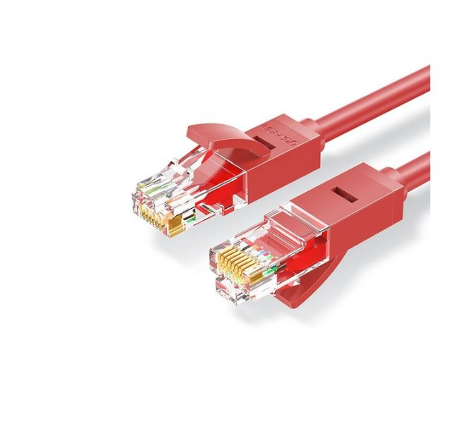 UGREEN Cat 6 8-Core U/UTP Ethernet 1m (Red)