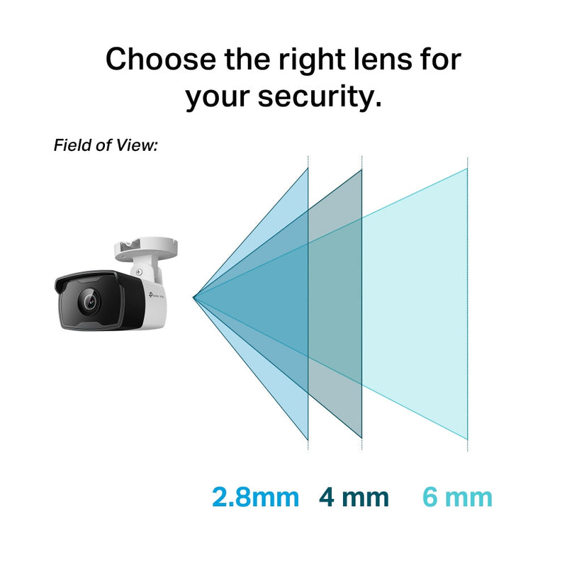 TP-Link VIGI C340I (6mm) 4MP Outdoor IR Bullet Network Camera